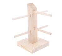 Wdfnexalai Présentoir à lunettes en bois pour 2 paires, Ligne unique, 2 paires, 2 Pairs