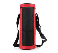 Wdfnexalai Sac de transport pour bouteille d'eau Oxford étanche 1,5 l Pochette de rangement universelle pour voyage et randonnée, Rouge, Rouge