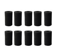 Wdfnexalai Sourcingmap Lot de 10 éponges filtrantes pour aquarium Noir 4 x 8 cm Trou 1,5 cm