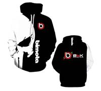 WDGYZZXJ Survêtement À Capuche pour Homme Idéal L'entraînement B.i.m.o.t.a Manteau 3D À Manches Longues Sweat Printemps-Automne-E||x_s
