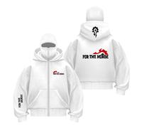 WDGYZZXJ Sweat À Capuche Cagoule pour Homme Imprimé Vêtements D'extérieur La H.Or.d.e Vestes Hauts Patchwork -BaiS||x_l