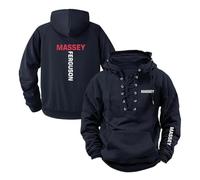 WDGYZZXJ Sweat À Capuche Confortable pour Homme Modèle M.A.SS.EY FE.RG.US.on Manteau Actif Printemps-Automne Vêtements D'extérieur Hauts Manches-HeiS||l