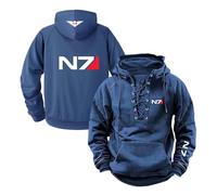 WDGYZZXJ Sweats À Capuche Homme Streetwear pour N..7 Manteaux Imprimés Hauts À Manches Longues Printemps-Automne Vêtements-LanS||s