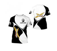 WDGYZZXJ T-Shirts À Col Rond pour Hommes pour Can-am Imprimé À Manches Courtes 3D Doux Vêtements De Sport T-Shirt Décontracté Haut Vêtements Actifs Demi Manches-A||XXL