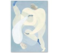 WDHBI HEKA Affiche Lilla Cabot Perry Hold You Wall Art Exhibition Modern Painting Peinture de Jupe Bleue Imprimé pour la décoration du Salon Photo 15x20cmx1 NO Frame