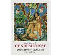 WDHBI HEKA Affiches d’Henri Matisse Fauvisme Imprimez Tout ce Que Vous devez Savoir Avant de Vous Lancer Art Mural Peinture sur Toile Décoration Abstraite du Salon 60x80cm sans Cadre