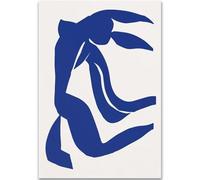 WDHBI HEKA Affiches d’Henri Matisse Peinture Murale Nue Bleue Peinture sur Toile Matisse Imprimé rétro pour la déco du Salon 30x50cm sans Cadre