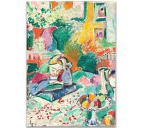 WDHBI HEKA Affiches d’Henri Matisse Œuvres murales de la Jeune Femme Fauvisme Gravure Matisse Peinture sur Toile Abstracte Rétro Tableau pour la décoration du Salon 15x20cm NO Cadre