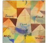 WDHBI HEKA Art Mural de Paul Klee de Don Giovanni Bavarois, Peinture sur Toile de Paul Klee, estampes de Style rétro pour la décoration du Salon, Photos 40x40cmx1 sans Cadre