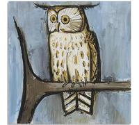 WDHBI HEKA célèbre Bernard Buffet Mural Art Hibou Affiches rétro Impressions Bernard Buffet Peinture sur Toile pour Salon décoration intérieure Photos 15x15cm sans Cadre