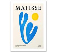 WDHBI HEKA Célèbre Henri Matisse Art Mural Le Lever du Soleil Affiches Minimalisme Impressions Henri Matisse Peinture sur Toile pour Salon Décoration D’intérieur Photos 45x65cm sans Cadre