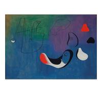 WDHBI HEKA célèbre Joan Miró Art mural et affiches Joan Miró estampes Peinture sur toile créative Peinture de style moderne Images pour la décoration du salon 20x30cmx1 sans cadre