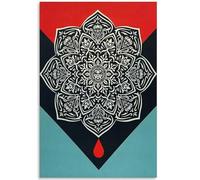 WDHBI HEKA Célèbres Affiches de Paul Klee Outdoor Tilt Woman Peinture Paul Klee sur Toile Estampes rétro pour décoration de Salon 15x15cmx1 sans Cadre