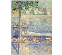 WDHBI HEKA Edvard Munch Art Mural Edvard Munch Paysage Affiche Edvard Munch Impressions Peinture Moderne pour la décoration intérieure Photo 15x20cmx1 sans Cadre