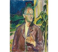 WDHBI HEKA Edvard Munch Poster《Plus Que Le Cri》Art Mural Edvard Munch Impressions Abstrait Peinture sur Toile pour Salon Décor Photo 15x20cmx1 sans Cadre