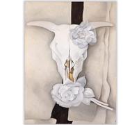 WDHBI HEKA Georgia O'keeffe Exposition Impressions Georgia O'keeffe Célèbre Toile Peinture Mur Art Georgia O'keeffe Affiches pour La Décoration Intérieure Photo 40x60 cm sans Cadre