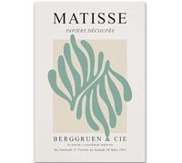 WDHBI HEKA Henri Matisse - Impression sur toile abstraite pour décoration de salon - 40 x 50 cm - Sans cadre