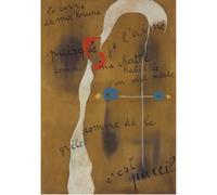 WDHBI HEKA Joan Miro Affiche Joan Miro Célèbre Art Mural Joan Miro Exposition Graffiti Peinture sur Toile pour La Maison Salon Décor Photo 20x30cm sans Cadre