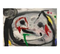 WDHBI HEKA Joan Miró Art mural Affiches de style moderne Joan Miró estampes Peinture sur toile créative Exposition Images pour la décoration du salon 15x20cmx1 Sans cadre