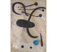 WDHBI HEKA Joan Miró photos art mural de style moderne Joan Miró estampes peinture sur toile créative affiches abstraites pour la décoration du salon 40x60cmx1 sans cadre