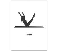 WDHBI HEKA Mouvement de yoga Art mural de style moderne Affiche de yoga Impressions sur toile Exposition de mouvements de yoga Peinture sur toile Décoration de la maison Image 40 x 60 cm x 1 sans