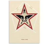 WDHBI HEKA Shepard Fairey Wall Art《Salad Days》Affiche Style Moderne Peinture sur Toile Shepard Fairey Impression pour Salon Décoration Intérieure Photo 60x90cmx1 sans Cadre