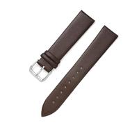Wdjadp Bracelet de rechange en cuir véritable 8-22 mm, adapté à une tenue décontractée chic.,Café,20 mm