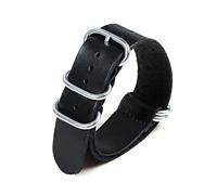 Wdjadp Bracelet en cuir véritable 18/20/22 mm, bracelet de rechange, convient aux occasions formelles et décontractées, qu'elles soient professionnelles ou informelles.