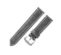 Wdjadp Bracelet en cuir véritable de 18/20/22/24 mm, convenant aux occasions formelles et décontractées, qu'elles soient professionnelles ou informelles.