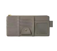 WDJRUIRUI 1 Pièce Organisateur de Pare-Soleil pour Honda Civic IX Tourer(FK) 2014-2023, Pochette Rangement Cuir PU Multifonctionnel Accessoire Intérieur Porte-Cartes