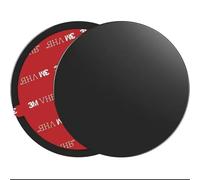 WDJRUIRUI 2 Pièces Disque de Montage Adhésif pour Smart EQ fortwo (C453) 2018-2024, Support Ventouse en ABS et 3M VHB Haute Adhérence Plaque Fixation Stable GPS Voiture