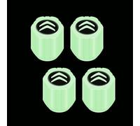 WDJRUIRUI 4 Pièces Bouchons de Valve Lumineux de Voiture pour Citroen DS3 DS4 DS6, Haute étanchéité Bouchon de Valve Résistant à l'eau et à la Poussière