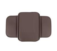 WDJRUIRUI Housse de Coussin pour Console Centrale de Voiture Coussin pour Opel Combo E X19 I 2018-2024,D'accoudoir Voiture en Cuir Noir Tapis de Boîte D'accoudoir