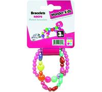 Wdk Partner- 2 Bracelets Perle Nacres, Girls, YF1703053, Taille Unique