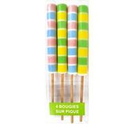 Partner Jouet - A1100291 - Ameublement et Décoration - 4 Bougies sur Pique