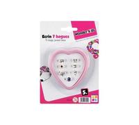 Bijou de déguisement GENERIQUE WDK PARTNER - A1300027 - BIJOU ET COSMETIQUE - ECRIN 7 BAGUES METAL - ASSORTIMENT 3
