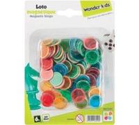 Wdk partner - a1300729 - jeux de société - 100 pions loto magnétiques G
