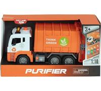 WDK Partner Camion poubelle A2502298 Son et lumière 30 cm