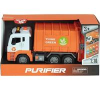WDK PARTNER - A2502298 - Camion Poubelle Son et Lumière 30cm