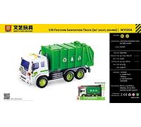 Wdk Partner - Camion Voirie 1/16Eme Son - Modèle Aléatoire, WY320A/WY320B/WY320C