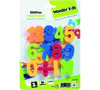 Wdk Partner - Chiffres MAGNETIQUES 26 Pieces, ABC-346882