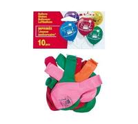 Wdk Partner - Dã¿Â©Corations - 10 Ballons Imprimã¿Â©S Joyeux Anniversaire