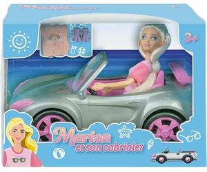 WDK PARTNER Poupée Mannequin Marion et Cabriolet