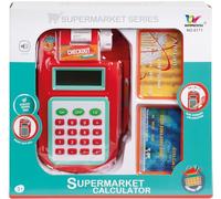 WDK PARTNER Set Terminal de Paiement avec Cartes bancaires - Jouet d'imitation