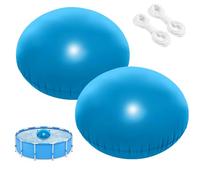 WDKXCN 2pcs Coussin Hivernage Piscine Hors Sol, 1,2 M Coussin Hivernage Piscine avec 2 Cordes De 3 M, Ballon Hivernage Piscine pour Piscine d'hiver pour Couverture De Piscine, Bâches d'hiver