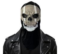 WDKXCN Call of Duty Ghost Mask Costume, Effrayant Masque Skull, Intégral Masque de Ski, MASque Fantôme pour Halloween et Cosplay