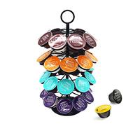 Wdmiya Support à Capsules Dolce Gusto Présentoir Rotatif pour 36 Capsules | Distributeur Capsules, Supports Rangement Porte Dosettes Dolce Gusto, 360 Degrés Rotable