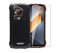 WDMYLFTW Coque pour Blackview BL7000 Cover + 1 Pièce Verre trempé écran Film Protecteur - Silicone Bumper Transparent TPU Souple Housse Étui Protection Case (Black)