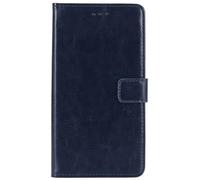 WDMYLFTW Coque pour Blackview BV9300 Pro Housse, Antichoc Flip Bumper Rabat Étui de Protection Cuir PU Porte Carte Pochette de Portefeuille Case Cover Etui (Bleu Marine)