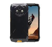 WDMYLFTW Coque pour Ulefone RugKing 4 Pro Transparent Silicone TPU Bumper Crystal Protection Case Cover Shell Housse Étui (Black)